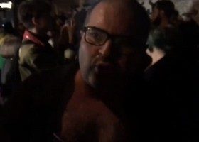 ბასიანთან ჟურნალისტ ირაკლი აბსანძეს ტანსაცმელი შემოახიეს - ვიდეო