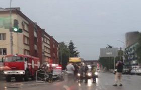 ქუთაისში ტრაილერმა მამაკაცს გადაუარა