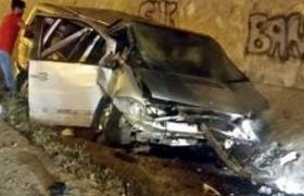 თურქეთში ქართული მანქანა სამსუნი-ანკარის ტრასაზე კედელს შეასკდა - დაშავდა 5 ადამიანი თურქეთში ქართული მანქანა სამსუნი-ანკარის ტრასაზე კედელს შეასკდა - დაშავდა 5 ადამიანი