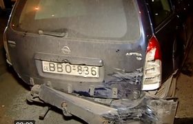 გელოვანის გამზირზე ბმვ ოპელს შეეჯახა