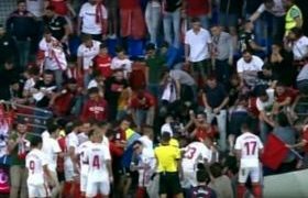 ესპანეთში ეიბარისა და სევილიას მატჩის დროს ტრიბუნა ჩაინგრა - ვიდეო