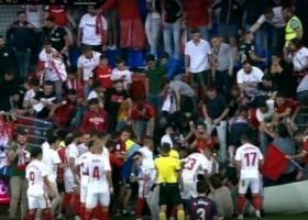 ესპანეთში ეიბარისა და სევილიას მატჩის დროს ტრიბუნა ჩაინგრა - ვიდეო