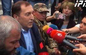 პაატა ბურჭულაძე ზაზა სარალიძესთან მივიდა - ”აქ საქართველოს სამართლის პანაშვიდია”