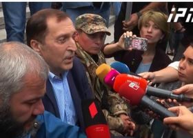 პაატა ბურჭულაძე ზაზა სარალიძესთან მივიდა - ”აქ საქართველოს სამართლის პანაშვიდია”