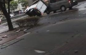 ბოლო 25 წლის განმავლობაში იაპონიას ყველაზე ძლიერმა ტაიფუნმა გადაუარა - ვიდეო