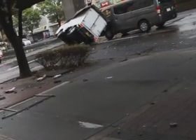 ბოლო 25 წლის განმავლობაში იაპონიას ყველაზე ძლიერმა ტაიფუნმა გადაუარა - ვიდეო