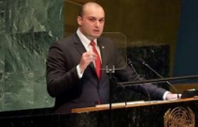 მამუკა ბახტაძე რუსეთს - "გაიყვანეთ თქვენი ჯარები საქართველოს ტერიტორიიდან" - პრემიერი გაეროში სიტყვით გამოვიდა