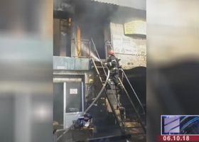 ელიავაზე ხანძარი ჩააქრეს - დაიწვა 200 კვ.მ, არავის დაშავებულა