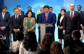 ივანიშვილმა ოქუაშვილის ბრალდებებს არ უპასუხა - "რამდენიმე დღეში მოგცემთ ინტერვიუს"