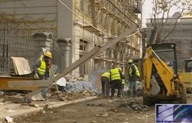 ათონელზე სალომე ზურაბიშვილის საპრეზიდენტო სასახლის რესტავრაცია მიმდინარეობს
