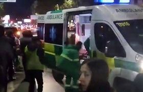 პეკინზე სამარშრუტო ტაქსი ქვეითს დაეჯახა პეკინზე სამარშრუტო ტაქსი ქვეითს დაეჯახა