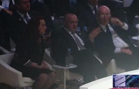 საქართველოს პრეზიდენტი პარიზში მშვიდობის ფორუმის გახსნას დაესწრო