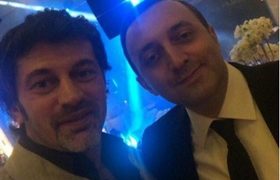 კახა კალაძე და ირაკლი ღარიბაშვილი ბერას ქორწილში