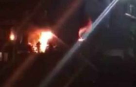 სამტრედიის ქუჩაზე ხანძარში 90 წლის ქალი დაიწვა