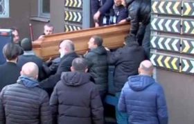 ლევან ჩხაიძე თბილისში ჩამოასვენეს