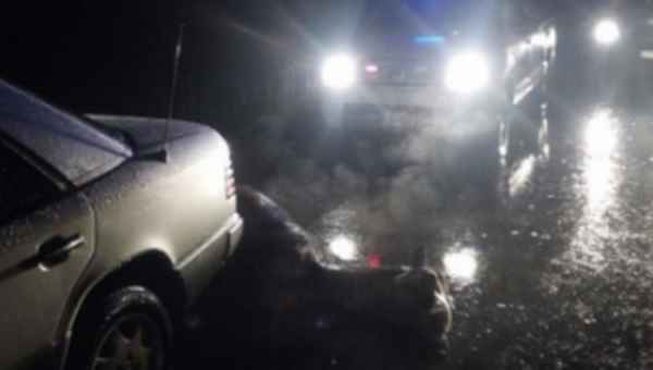 ქუთაისთან მანქანა ცხენს დაეჯახა