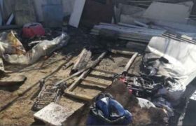 თბილისში წყლის გამაცხელებელი აფეთქდა - დამხმარე ნაგებობა დაიწვა. თბილისში წყლის გამაცხელებელი აფეთქდა - დამხმარე ნაგებობა დაიწვა.