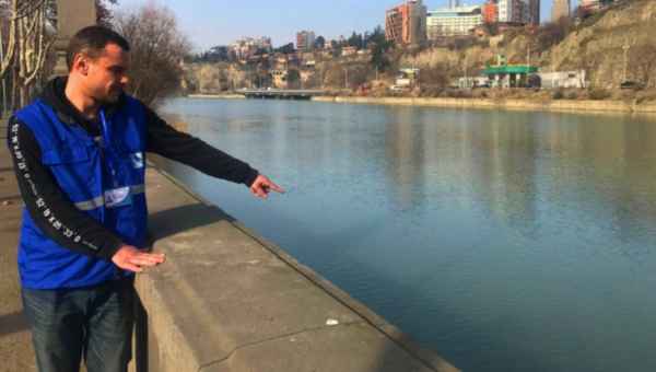 ნიკოლოზ ჯოჯუამ გოგონა მტკვარში დახრჩობას გადაარჩინა - "მისი არც სახელი ვიცი და არც ასაკი"