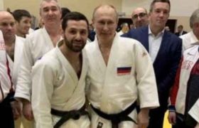 გორელმა რობერტ მშვიდობაძემ პუტინთან ერთად ივარჯიშა