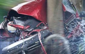 ავარია გორთან - დაშავდნენ მამა და 2 შვილი ავარია გორთან - დაშავდნენ მამა და 2 შვილი