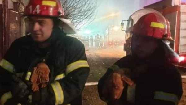 მეხანძრეებმა დიდ დიღომში ხანძრიდან ლეკვები გამოიყვანეს