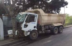 ელბაქიძის აღმართზე სატვირთოს მძღოლს მანქანა დაუგორდა და მის ქვეშ მოყვა