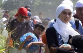 "შემოგვიშვით!" - თურქეთის საზღვარს სირიელი ლტოლვილები მიადგნენ