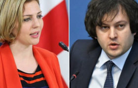 კობახიძე - ანა დოლიძემ ნახევარი დღე აუზზე გაატარა
