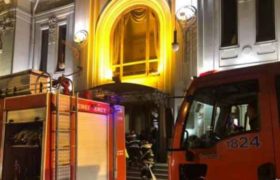 მარჯანიშვილის თეატრის სცენაზე სპექტაკლის დროს ხანძარი გაჩნდა მარჯანიშვილის თეატრის სცენაზე სპექტაკლის დროს ხანძარი გაჩნდა