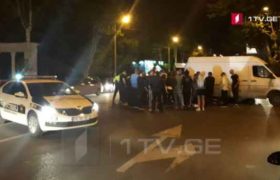 ცოტნე დადიანის ქუჩაზე მოპედი „სპრინტერს“ შეეჯახა