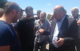 აქცია გორში - სეტყვით დაზარალებულები ცენტრალურ მაგისტრალის  გადაკეტვას აპირებენ