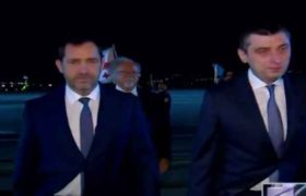 საქართველოში საფრანგეთის შინაგან საქმეთა მინისტრი კრისტოფ კასტანერი ჩამოვიდა