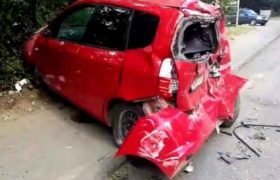 ფონიჭალაში სატვირთო მანქანა ჰონდას შეეჯახა - ჰონდას მძღოლი საავადმყოფოში გადაიყვანეს ფონიჭალაში სატვირთო მანქანა ჰონდას შეეჯახა - ჰონდას მძღოლი საავადმყოფოში გადაიყვანეს