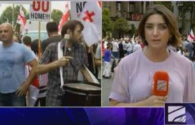 პარლამენტიდან აქცია ივანიშვილის სახლისკენ დაიძრა