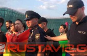 თბილისი პრაიდმა ღირსების მარში შსს-ს შენობასთან მოაწყო