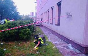 კიევში ტელეკომპანია “112 უკრაინას” შენობას ყუმბარა ესროლეს კიევში ტელეკომპანია “112 უკრაინას” შენობას ყუმბარა ესროლეს