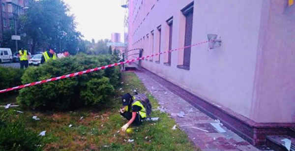 კიევში ტელეკომპანია “112 უკრაინას” შენობას ყუმბარა ესროლეს