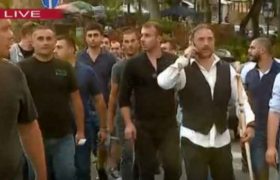 ვასაძის მომხრეები შსს-კენ დაიძრნენ ღირსების მარშის ჩასაშლელად