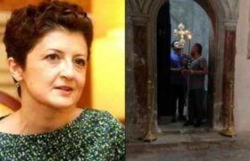 თეა წულუკიანის მეუღლე ნუგო კაკულია მონასტერში წავიდა