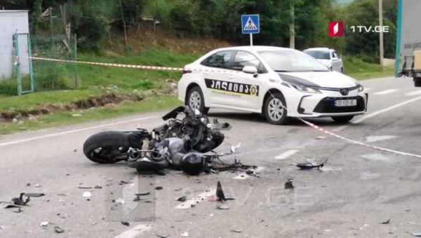 ”მამაკაცი გულის გაჩერებით შემოიყვანეს” - ზუგდიდში მოტოციკლი სატვირთოს დაეჯახა