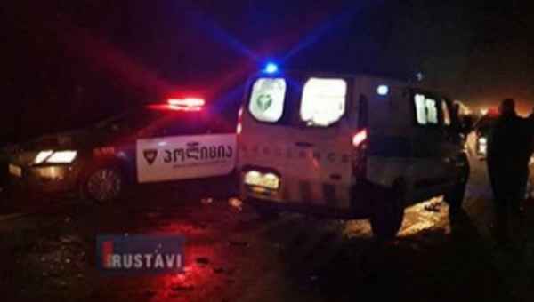 მარაბდასთან ტრაილერი ჰონდას დაეჯახა - 2 ადამიანი დაიღუპა