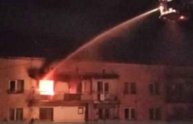 წერეთელზე ბინა დაიწვა