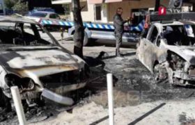 თბილისში სიგარეტის ნამწვის გამო 2 მანქანა დაიწვა