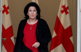 სალომე ზურაბიშვილი მიდის