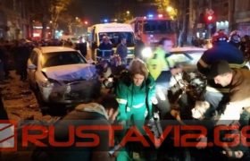 დადიანზე 3 მანქანა დაეჯახა ერთმანეთს - 2 ადამიანი დაიღუპა, 3 დაშავდა დადიანზე 3 მანქანა დაეჯახა ერთმანეთს - 2 ადამიანი დაიღუპა, 3 დაშავდა