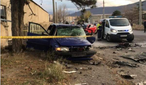 ავარია გორთან - 2 ადამიანი დაშავდა