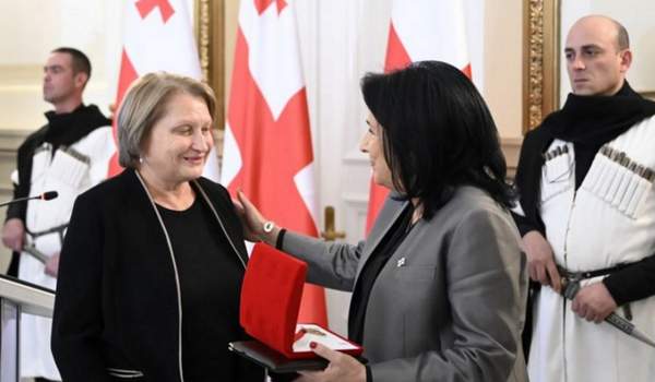 ავთანდილ იოსელიანს სალომე ზურაბიშვილმა ეროვნული გმირის წოდება მიანიჭა