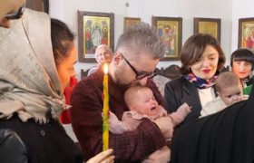 ნოდარ მელაძის ნიკა გვარამიამ მონათლა - ვიდეო ნოდარ მელაძის ნიკა გვარამიამ მონათლა - ვიდეო
