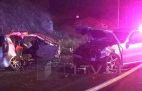 თბილისში, ვაშლიჯვარში 2 მანქანა დაეჯახა ერთმანეთს - 1 ადამიანი დაიღუპა, 4 დაშავდა თბილისში, ვაშლიჯვარში 2 მანქანა დაეჯახა ერთმანეთს - 1 ადამიანი დაიღუპა, 4 დაშავდა