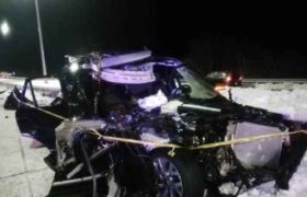 ეწერთან სატვირთო მსუბუქ მანქანას დაეჯახა - 2 ადამიანი დაშავდა